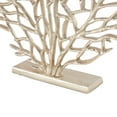 thumbnail image 5 of 19" x 21" Silver Aluminum Metal Coral Sculpture, by DecMode, 5 of 14