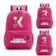 thumbnail image 2 of Gabbys-mochila de casa de muñecas para niña y niño, morral escolar para estudiantes, bolsas con letras de A-Z, bolsa de viaje de ocio de dibujos animados de Anime, regalos de cumpleaños para niños, 2 of 5