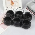 thumbnail image 1 of 6 Pcs Seau Citrouille Fête Halloween Chaudron Sorcière Support de Bonbons, 1 of 5