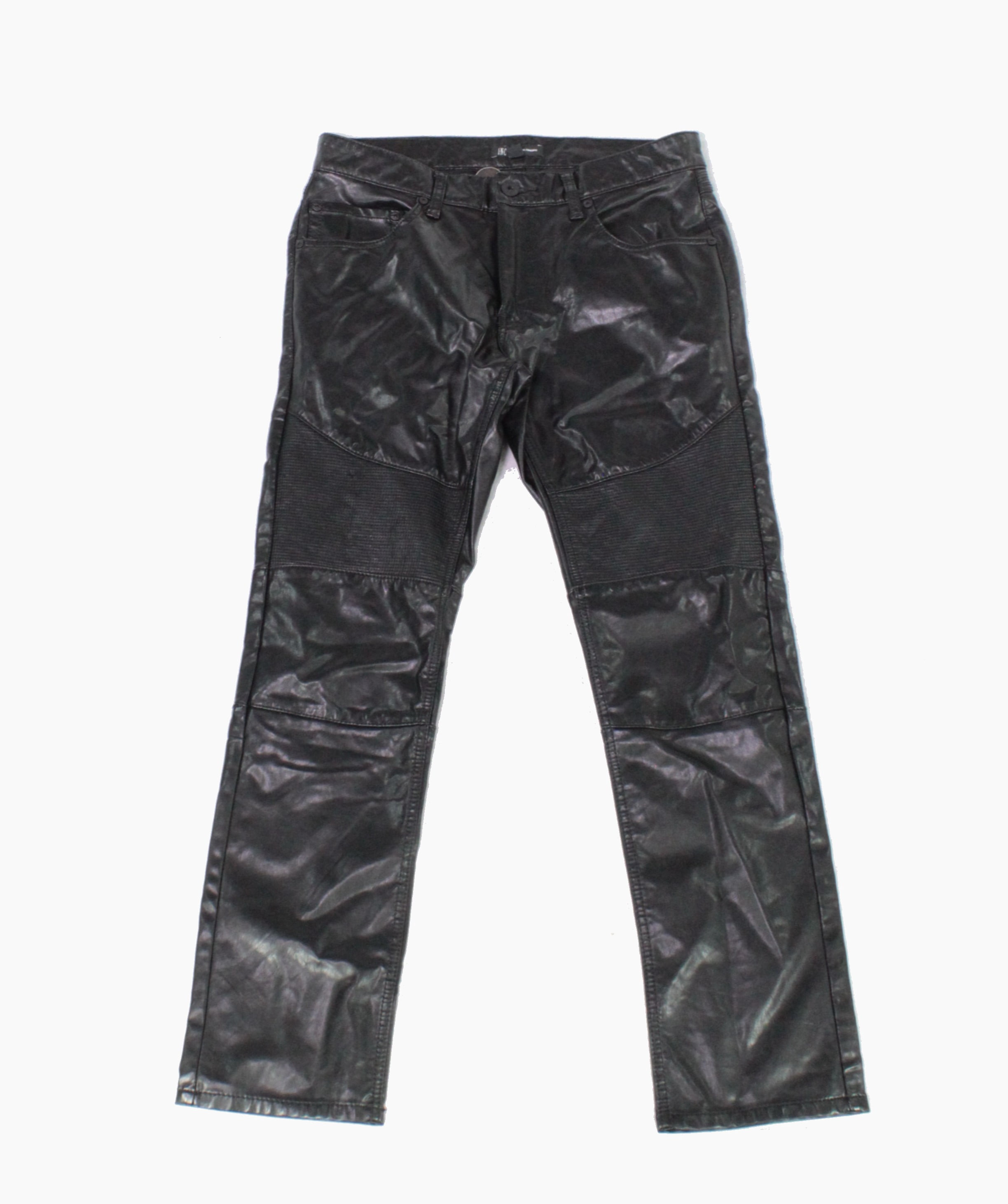 Men's 36X30 Slim Fit Straight Leg Faux 