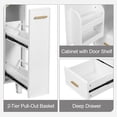 thumbnail image 6 of Christopher Knight Home 24" Bathroom Vanity with Sink, Soft-Close Door & Drawer, White, 6 of 9