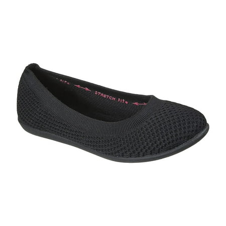 

Skechers Women s Modern Comfort Cleo Sport What a Move Knit Comfort Flat