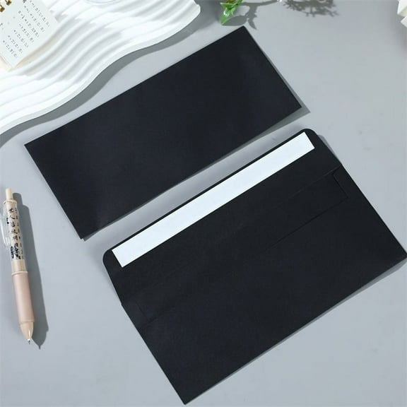 MRLESS 20pcs Self-Seal Business Letter Envelopes for Checks, Cards, Money Packaging, Secure Self Seal Check Envelopes