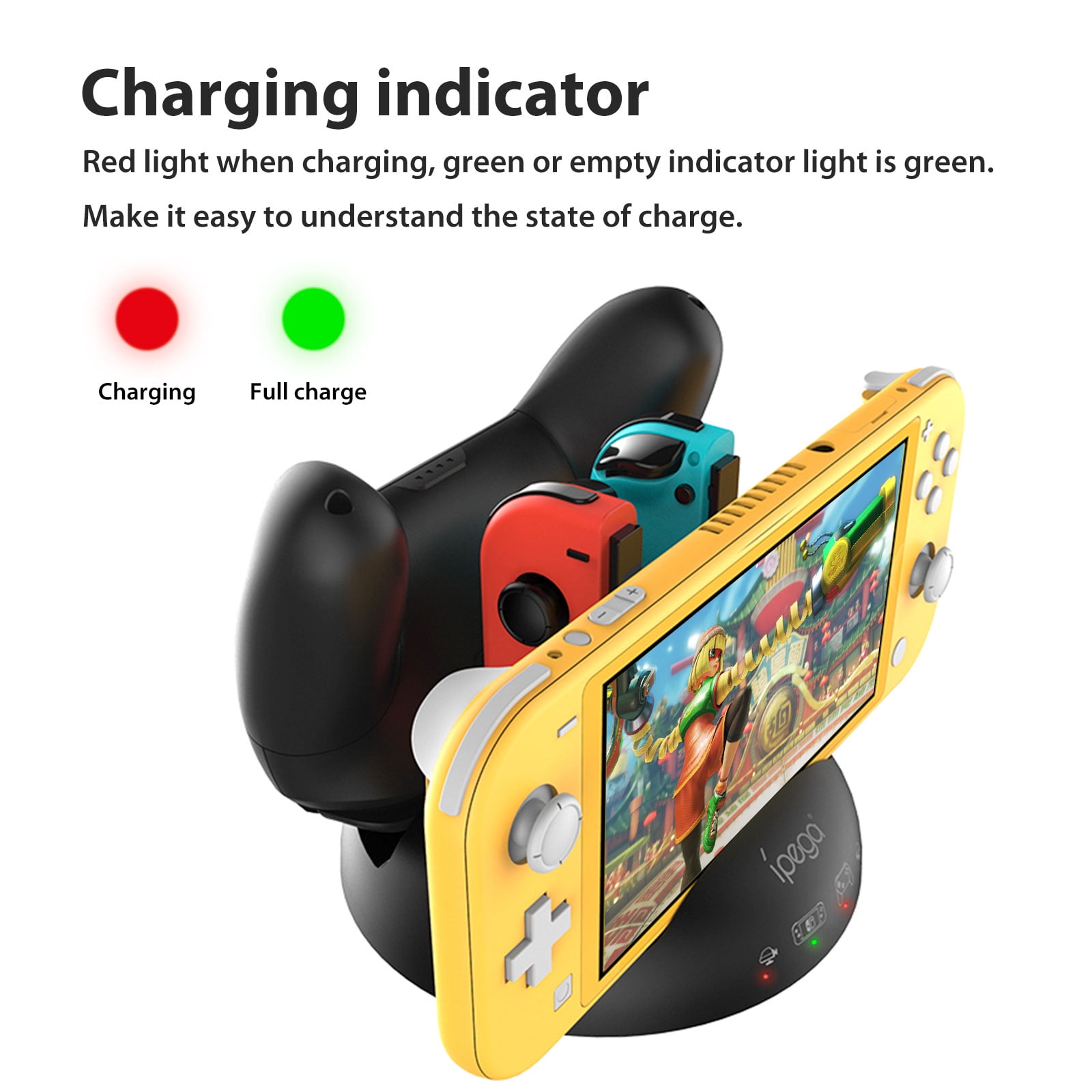 nintendo switch pro controller charging station