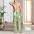 thumbnail image 2 of Naloa Cute Frog2 Pajama Pants Men, PJ Bottoms, Sleep & Lounge Pants-Medium, 2 of 6