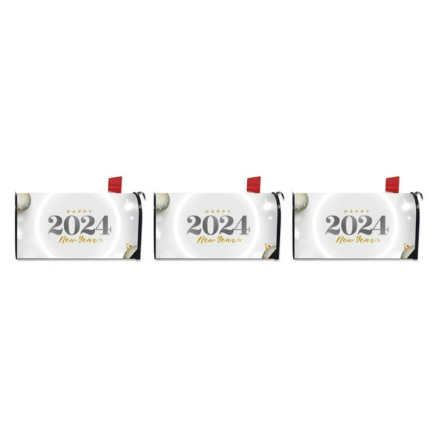Maytalsory Effortlessly Install And Remove Easy To Mailbox Cover Vivid Print Cloth Abstract Style Colorful Mailbox Cover YTYH2309097 3Set