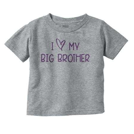 

Brother Youth Toddler T-Shirt Tees Tshirts Big Little Younger Son Shower Gift