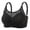 Black, variant on SIYUDAN Women's Lace Comfort Bra for Seniors Sagging Wire Bra Women Women's Wireless Bra Seamless Full Coverage Bras, Size 42