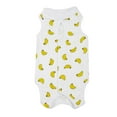 thumbnail image 2 of Cat Recovery Suit - Kitten Onesie for Cats After Surgery, Cone of Shame Alternative Spay Suit for Female Cat, Post-Surgery or Skin Diseases Protectionï¼Yellow - XL, 2 of 6