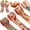 A, variant on Monebena 4 Rolls Fall Pumpkin Craft Ribbons for Wreath Bows, 2.5"×5 Yards Thanksgiving Wired Edge Ribbons Orange Burlap Ribbon Autumn Leaves Wired Ribbons for Crafting Sewing DIY Crafts Supplies M01