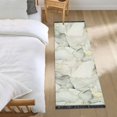 thumbnail image 3 of Yayeee Runner Rug for Bedroom 2'x6' Machine Washable Hallway Non Slip Mat, Gray Marble Pattern, 3 of 8