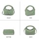 thumbnail image 2 of LHSHID Women Woven Tote Small Crossbody Bag, Weave Quilted Purse Square Shoulder Bag Woven Handbag with Detachable Strap, 2 of 6