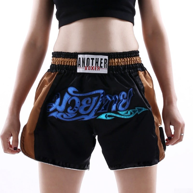 Shorts Muay Thai Polyester Sportswear Stretchable Training Accessories 