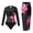 Black Skirt Set, variant on Women's Long Sleeve Sun Protection One-Piece Swimsuit with Quick-Dry Casual Pants Set Skirt Set for Beach, Surfing & Water Sports