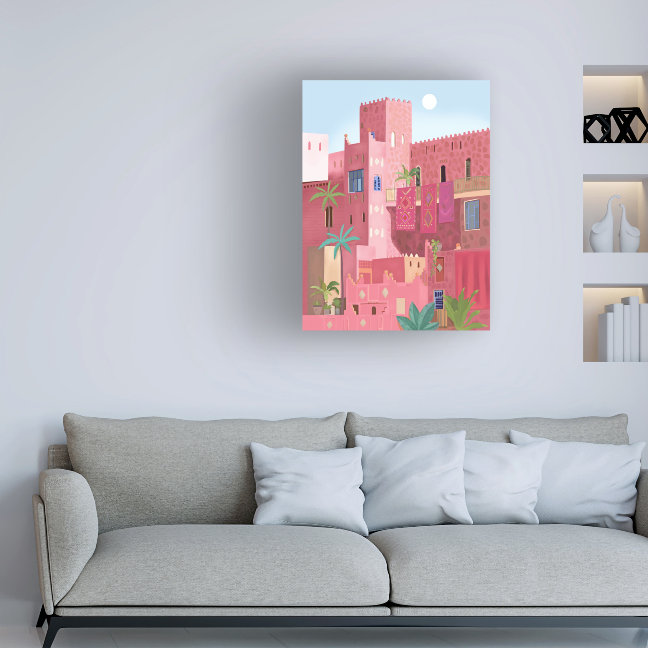 Trademark Fine Art Petra Lizde Kashbah Canvas Wall Art