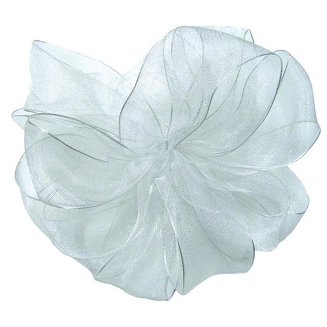 Offray 415627 0.62 in. Wired Edge Encore Ribbon - 25 Yards, White - No. 3
