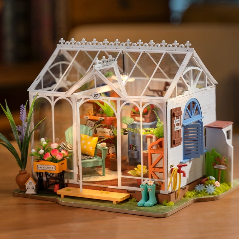 Rolife Dreamy Garden House DIY Miniature Dollhouse, European