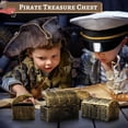 thumbnail image 7 of Zoxiy Mini Pirate Treasure Chest Toy Kit,Vintage Jewelery Box Games Toy Set,Plastic Toy Pirate Chest for Holding Mini And Toys,Halloween Birthday Party Props, Bulk Pirate Theme Decoration, 7 of 7