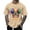 A Khaki, variant on LMOIPLI Mardi Gras Shirt for Men Festival Mask Print Tops Casual Daily Wear Short Sleeve Crewneck Summer Tee Plus Size Yellow S