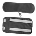 thumbnail image 1 of Milaget Castor Oil Pack Wrap Set, Reusable Convenient with Front Bag Mess , Flannel Black Sticker Strap, 1 of 9
