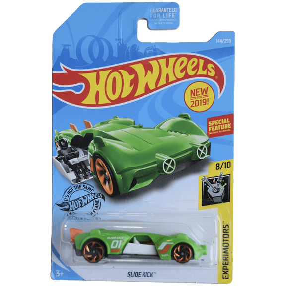 Hot Wheels Slide Kick Experimotors 8/10 [green] 144/250