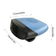 thumbnail image 5 of Vggrvlo Car Heater Portable 12V Car Heaters & Defroster 200W Fast Heating & Cooling Fan Plug In Car Heater for Windshield Defogger with 360° Rotary Car Heaters for Vehicle,Car, 5 of 6