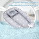 thumbnail image 5 of Sofá Cama para Dormir Estera Y Gatos Con Almohada Extraíble Cómoda, 5 of 9