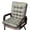 Yellow, Gray, Green, variant on RUINIXCW 13.77×27.55 Inch Small Seat Cushions for Chairs Outdoor Indoor High Back Chair Cushions Chair Pads Rocking Chair Cushion with Ties Soft Non Slip Seat Cushion (NO CHAIRS)