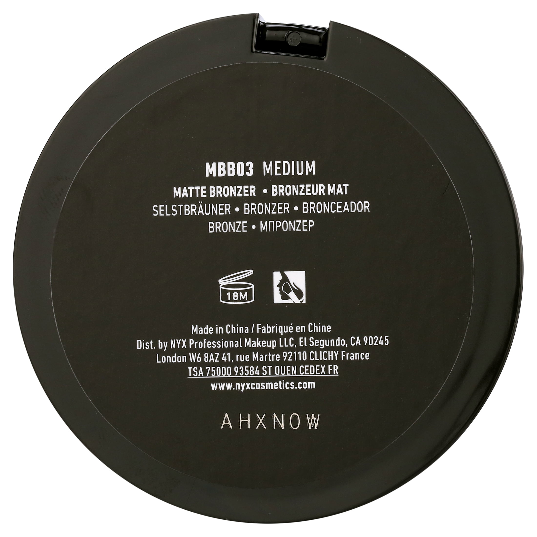 NYX Professional Makeup Matte Bronzer, Medium