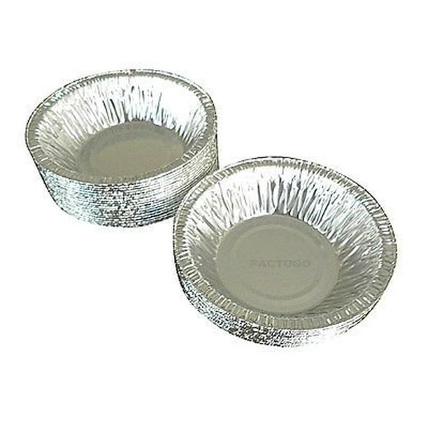 Durable Packaging 4 7/8" Aluminum Foil Tart Pan 1 1/4" Deep 125PK