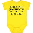 thumbnail image 3 of Inktastic Celebrate Juneteenth Boys or Girls Baby Bodysuit, 3 of 5