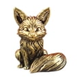 thumbnail image 3 of Figura de de bronce,Figura en miniatura de en miniatura para centro de mesa,Estatua de latón con escultura de animal para decoración de mesa y hogar,Figura de escritorio Salón de, 3 of 8