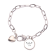 thumbnail image 1 of Archivo de texto chiken Pulsera de cadena de corazón joyería encanto moda, 1 of 3