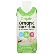 Nut Shk, 95% Organic, Vanilla Bean, 4/11 oz (Pack of 3) (Value Bulk Multi-Pack)