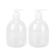 thumbnail image 1 of dispensadores de plástico de 500 ml para loción de manos, jabón, champús, leche, aceites de masaje líquidos, baño y viajes., 1 of 6