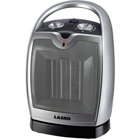 Lasko 1500 Watt PERSONAL Oscillating Ceramic Heater with Automatic Overheating Protection and Large Carrying