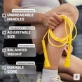 thumbnail image 2 of Cuerda para saltar Honor Athletics Speed de PVC ajustable de 3 m, 2 of 6