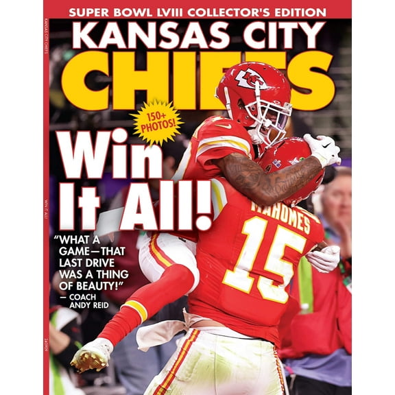 Super Bowl LVIII Champions Kansas City Chiefs - 150  Photos, 18 Week  Playoff Recap, How Coach Andy Reid Won 3rd Super Bowl, Patrick Mahomes, Travis Kelce, Isiah McCaffrey, 49ers, Brock Purdy  More!