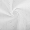 thumbnail image 4 of Womens Tshirts Trendy Off The Shoulder Tops Eyelet Solid Casual V Neck Shirts Cold Shoulder Short Sleeve T Shirts Comfy Basic Sexy Summer Tees Going Out Tops Work Blouse Loose Fit Ladies, 4 of 6