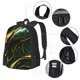thumbnail image 2 of Disketp Green Marble Mochila Minimalista de Gran Capacidad, Mochila de Viaje para Escuela, Trabajo o Uso Diario, 2 of 6