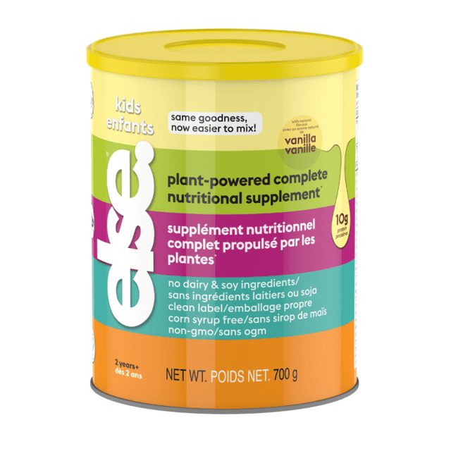 Else Nutrition, Plant Powder Complete Nutrition Supplement for Kids, Vanilla, 700 G