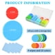 thumbnail image 2 of Juego de fichas de juego de borrado en seco con caja de almacenamiento, 100 unidades, 2 of 7