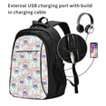 thumbnail image 2 of Yiaed Bulldog Print Laptop Backpack,Business Travel Durable Laptops Backpack with USB Charging Port,Water Resistant College Computer Bag, 2 of 5