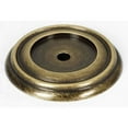 thumbnail image 6 of Alno A616-38 Charlie's 1-1/2" Round Solid Brass Cabinet Knob Backplate - Bronze, 6 of 7