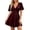 A-RD2#438, variant on XIAOCHA Flutter Short Sleeve Summer Mini Dress for Women Deep V Neck Night Out Summer Short Gown