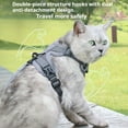 thumbnail image 3 of Levviye Cat Harness & Leash Set Reflective Escape-Proof Vest Breathable Soft Air Mesh for Cats and Small Dogs Walking, Red S, 3 of 7