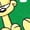 GREEN, variant on Garfield - Have A Nice Day - Garfield and Odie - Men's Short Sleeve Graphic T-Shirt