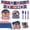 D, variant on US 250 Paper Party Tableware Sets, 4th of july Decor, Heavy Duty Disposable Plates Napkins and Tablecloths, 4th Of July Celebration Decor for Backyard Picnic Tables, Neighborhood Block Party Buffets