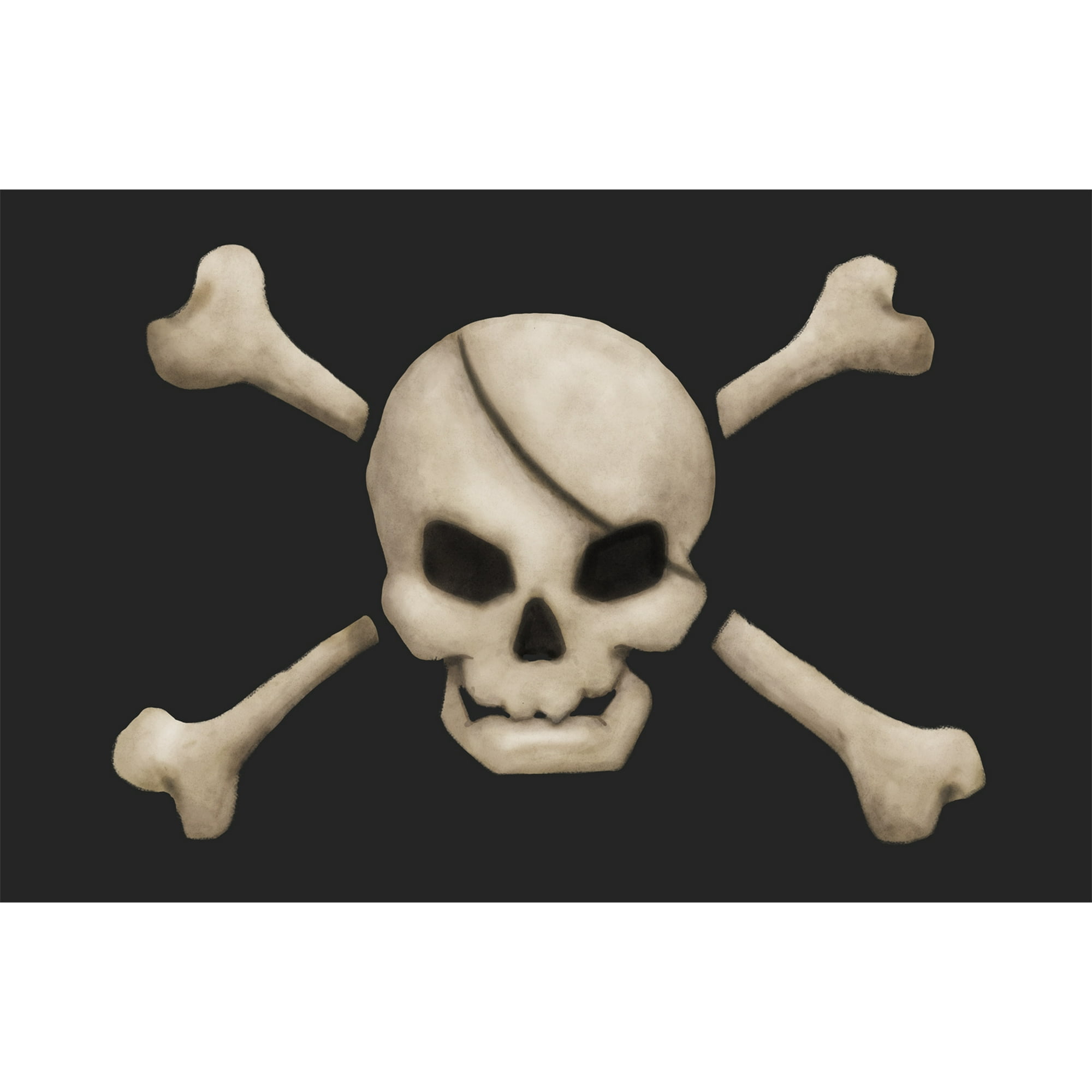 Pirate S Treasure Skull Memory Foam Bathroom Rug Walmart Canada