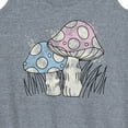 thumbnail image 3 of Instant Message - Watercolor Mushrooms Graphic Racerback Tank, 3 of 6